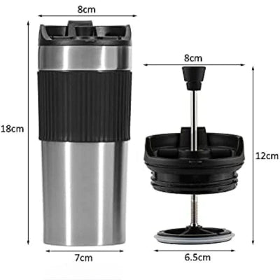 Cafetiere, théière portable machine à café menue infuseur à thé vintage - Cuisinelecoffret.com