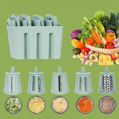 Mandoline, 12 en 1 mandoline cuisine nouvelle génération râpe à fromage - Cuisinelecoffret.com