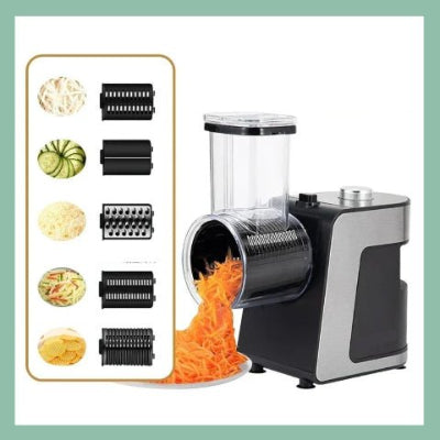 Mandoline, hachoir a viande râpe à fromage polyvalent haut de gamme - Cuisinelecoffret.com