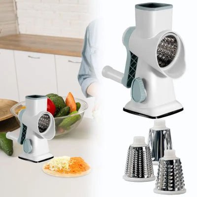 Mandoline robuste râpe à fromage hachoir multifonction qualité supérieur - Cuisinelecoffret.com