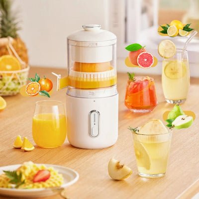 Mixeur, centrifugeuse presse agrumes rechargeable extracteur puissant et robuste - Cuisinelecoffret.com