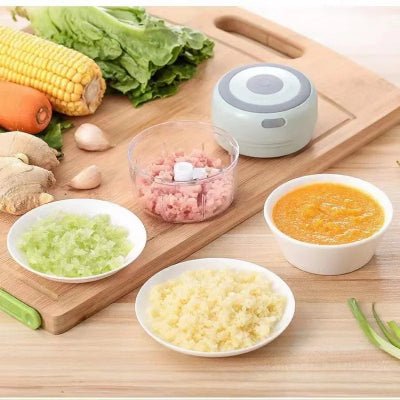 Mixeur, hachoir à viande polyvalent rechargeable robuste portable - Cuisinelecoffret.com