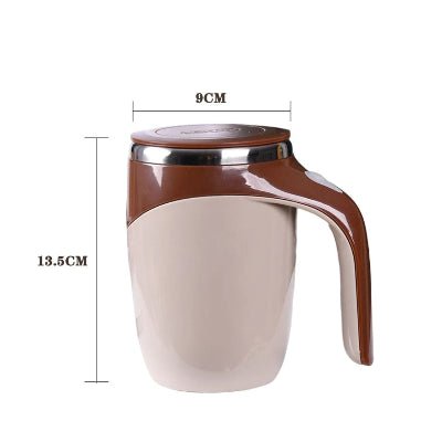 Mixeur : tasse magnétique rotative pour bureau maison voyage - Cuisinelecoffret.com