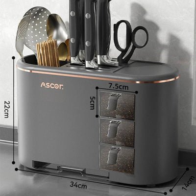 Rangement cuisine couteau multifonctionnel ventage génial - Cuisinelecoffret.com