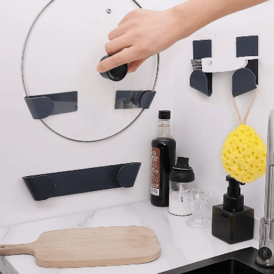 Rangement cuisine pour couvercle polyvalent fonctionnel innovant - Cuisinelecoffret.com