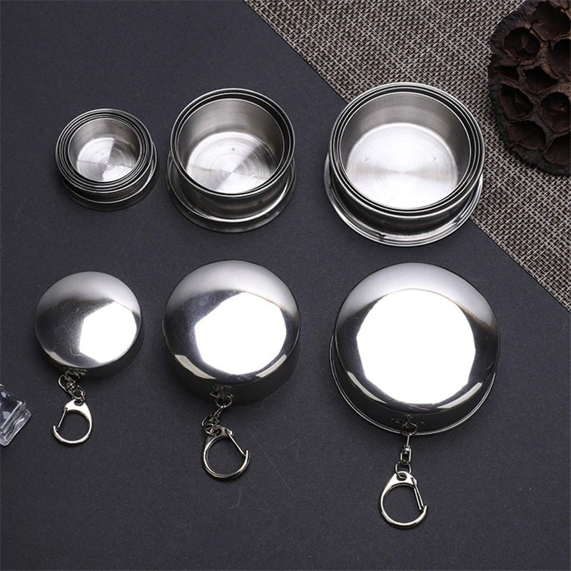 Ustensiles de cuisine : Verres rétractable 2 pour 1 inoxydable 304 - Cuisinelecoffret.com