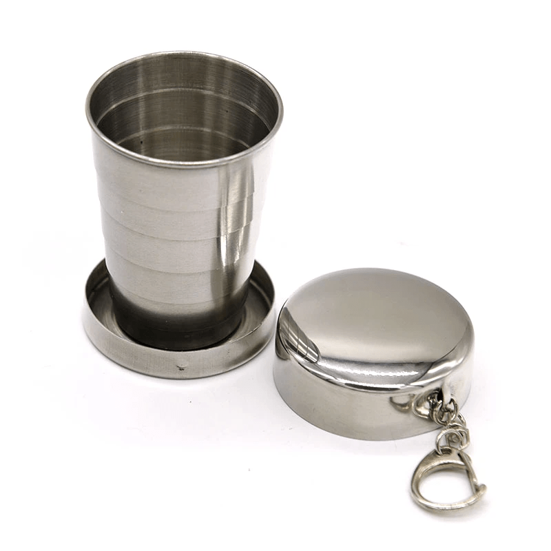 Ustensiles de cuisine : Verres rétractable 2 pour 1 inoxydable 304 - Cuisinelecoffret.com