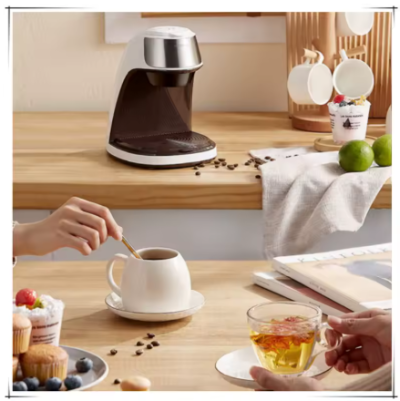 Cafetiere-machine-a-cafe-et-theiere-vintage-infuseur-a-the-haut-de-gamme