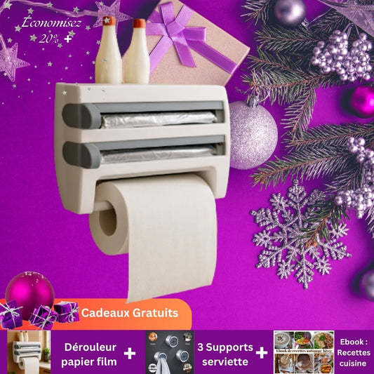 Almacenamiento de cocina Dispensador de papel film *