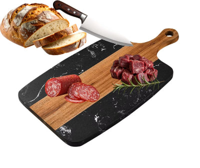 Planche-a-decouper-marbre-et-bois-haut-de-gamme 