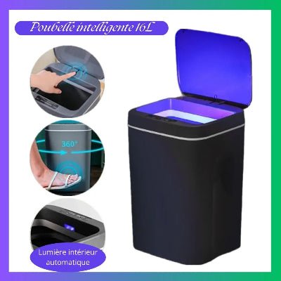 Poubelle automatique 16 L. - Cuisinelecoffret.com
