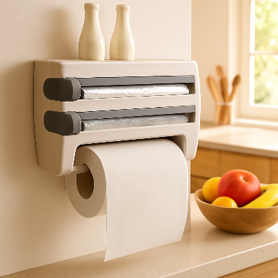 Rangement-cuisine-derouleur-papier-film-aluminium