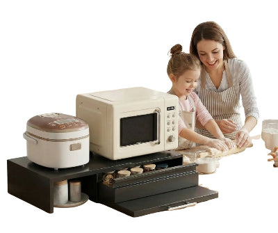 Rangement-cuisine-micro-onde-multifonction-robuste