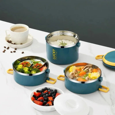Thermos-bol-alimentaire-pour-transport-de-1/2/3/4-compartiments 