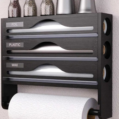 Ustensiles-de-cuisine-organisateur-papier-film-irreprochable