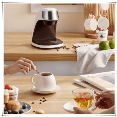 Cafetiere et machine à café et théière vintage infuseur à thé supérieur - Cuisinelecoffret.com