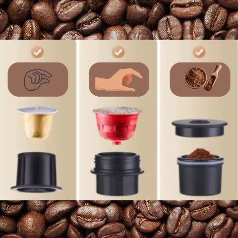 Cafetiere, Machine à expresso portable et mousseur a lait machine à café thé - Cuisinelecoffret.com
