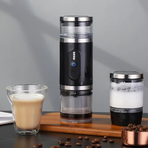 Cafetiere, Machine à expresso portable et mousseur a lait machine à café thé - Cuisinelecoffret.com
