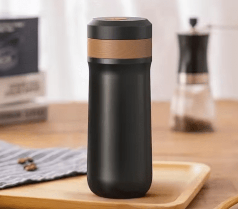 Cafetiere Théière Carafe Filtrante à Café Vintage bouteille isotherme vital - Cuisinelecoffret.com