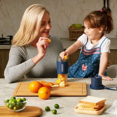 Extracteur de jus 300ml rechargeable presse agrumes centrifugeuse haut de gamme - Cuisinelecoffret.com
