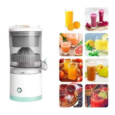 Extracteur de jus mixeur centrifugeuse indispensable silencieux rechargeable - Cuisinelecoffret.com