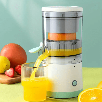 Extracteur de jus mixeur centrifugeuse indispensable silencieux rechargeable - Cuisinelecoffret.com