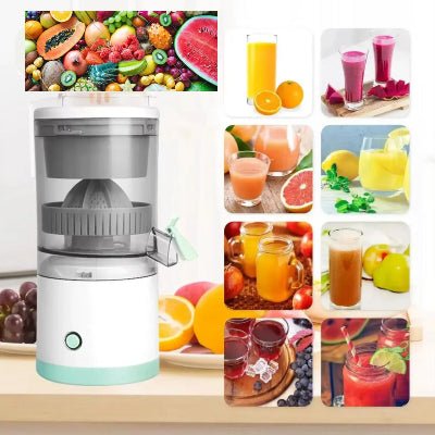Extracteur de jus mixeur centrifugeuse indispensable silencieux rechargeable - Cuisinelecoffret.com