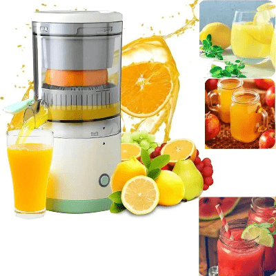 Extracteur de jus mixeur centrifugeuse indispensable silencieux rechargeable - Cuisinelecoffret.com