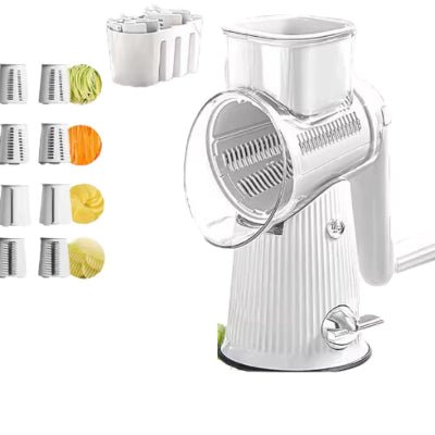 Hachoir, 12 en 1, mandoline nouvelle génération râpe à fromage multifonction - Cuisinelecoffret.com