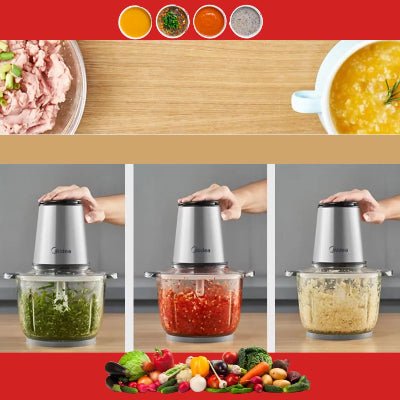 Hachoir 800w mélangeur mini hachoir mixeur polyvalent robuste haut de gamme - Cuisinelecoffret.com