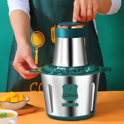 Hachoir à viande et légumes mixeur batteur électrique mélangeur robuste - Cuisinelecoffret.com