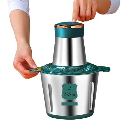 Hachoir à viande et légumes mixeur batteur électrique mélangeur robuste - Cuisinelecoffret.com