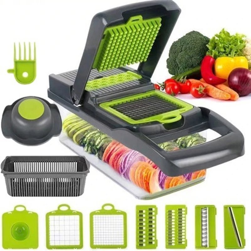 Hachoir et mandoline/Vegetable Chopperᵀᴹ - Cuisinelecoffret.com