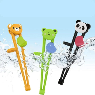 Kit Sushi baguettes enfant animaux - Cuisinelecoffret.com
