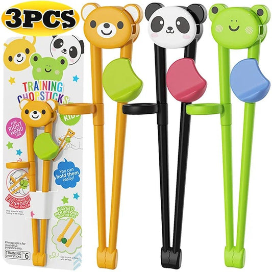 Kit Sushi baguettes enfant animaux - Cuisinelecoffret.com