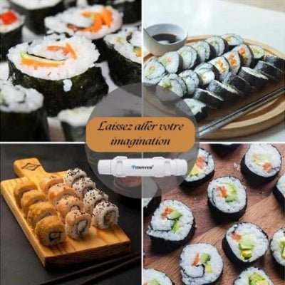 Kit sushi de fabrication de sushi - Cuisinelecoffret.com