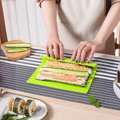 Kit sushi tapis à rouleaux - Cuisinelecoffret.com
