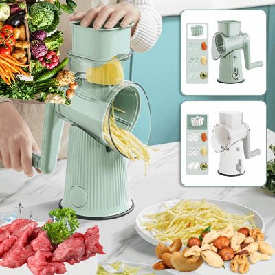 Mandoline, 12 en 1 mandoline cuisine nouvelle génération râpe à fromage - Cuisinelecoffret.com