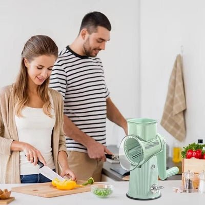 Mandoline, 12 en 1 mandoline cuisine nouvelle génération râpe à fromage - Cuisinelecoffret.com