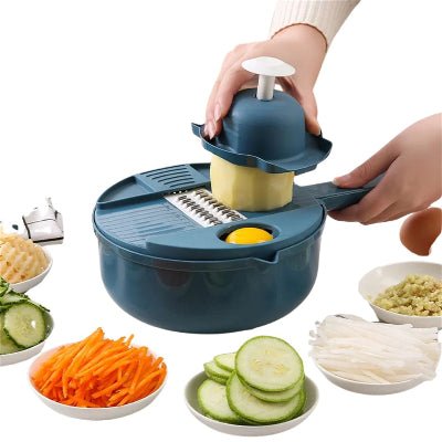 Mandoline, coupes légumes hachoir 12 en 1 ustensiles de cuisine - Cuisinelecoffret.com