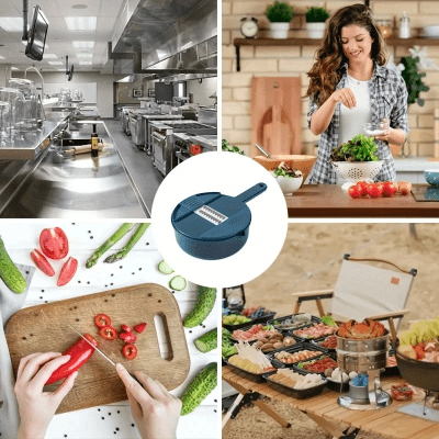 Mandoline, coupes légumes hachoir 12 en 1 ustensiles de cuisine - Cuisinelecoffret.com