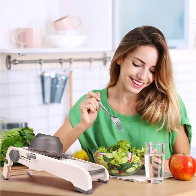 Mandoline, coupes légumes robuste mandoline cuisine haut de gamme - Cuisinelecoffret.com