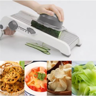 Mandoline, coupes légumes robuste mandoline cuisine haut de gamme - Cuisinelecoffret.com