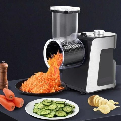 Mandoline, hachoir a viande râpe à fromage polyvalent haut de gamme - Cuisinelecoffret.com