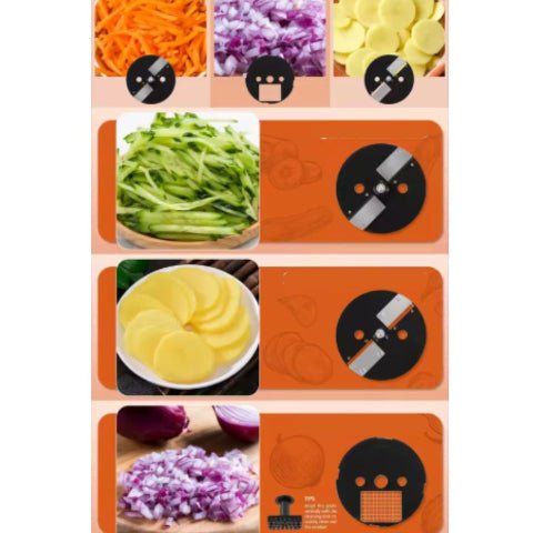Mandoline, hachoir coupes légumes commerciale trancheuse haut de gamme - Cuisinelecoffret.com