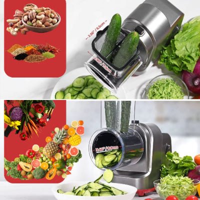 Mandoline Hachoir Électrique Presse Agrumes Mandoline cuisine robuste - Cuisinelecoffret.com