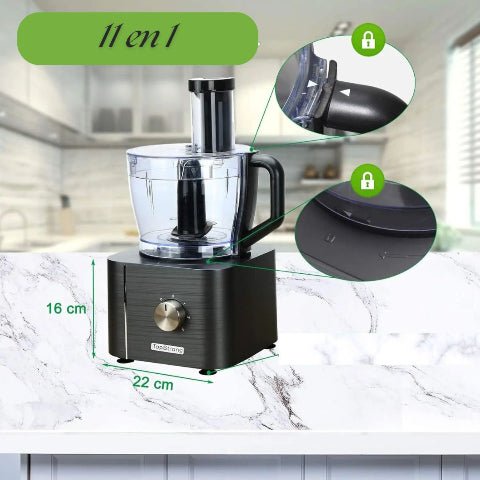 Mandoline qualité supérieur hachoir electrique multi fonction - Cuisinelecoffret.com