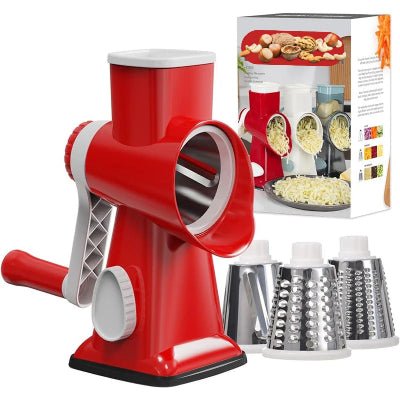 Mandoline robuste râpe à fromage hachoir multifonction qualité supérieur - Cuisinelecoffret.com