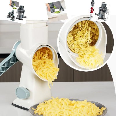 Mandoline robuste râpe à fromage hachoir multifonction qualité supérieur - Cuisinelecoffret.com