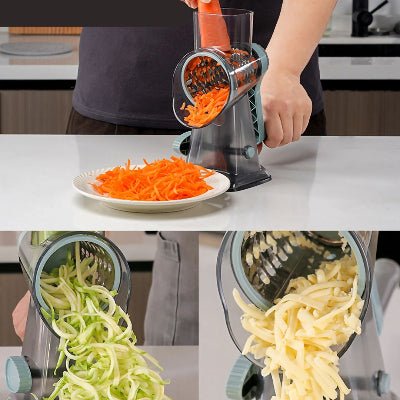 Mandoline robuste râpe à fromage hachoir multifonction qualité supérieur - Cuisinelecoffret.com